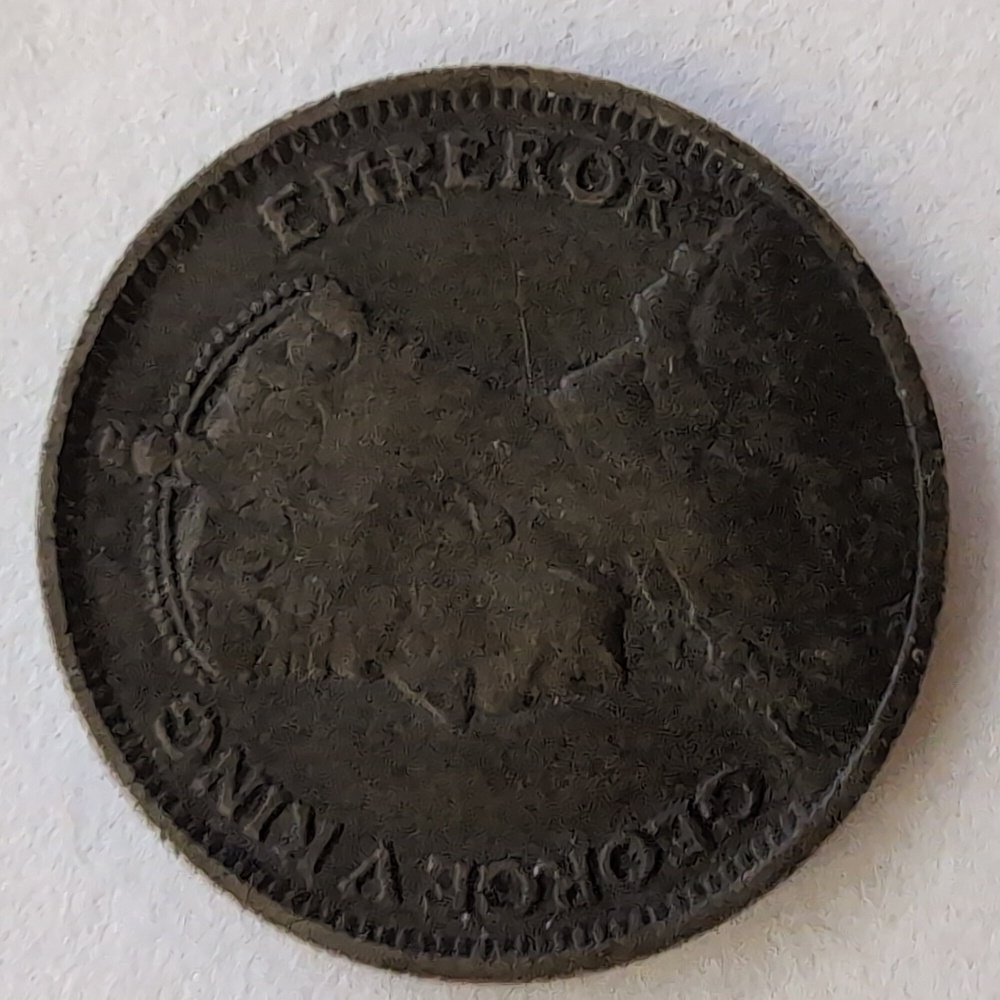 1933 New Zealand Sixpence George V King Emperor Coin - Picture 2 of 2